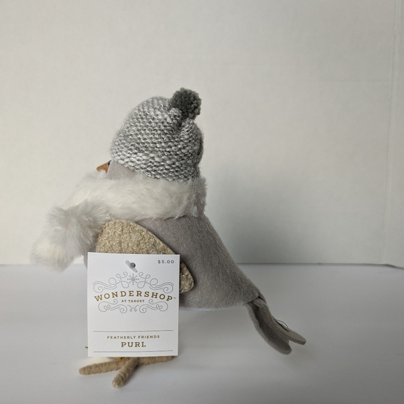 Target Featherly Friend 2022 Purl Christmas Wondershop Winter Fabric Bird - Picture 4 of 5